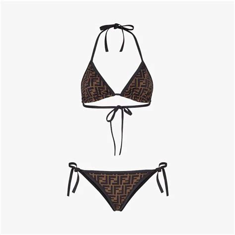 fendi swim one piece|fendi black bikini.